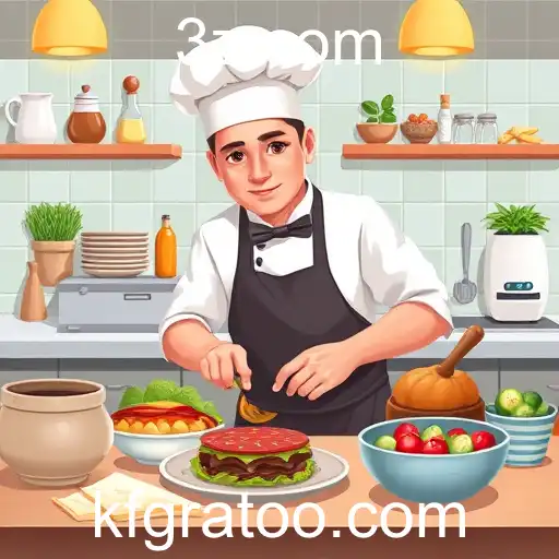 Explorando a Arte Virtual da Culinária nos Jogos